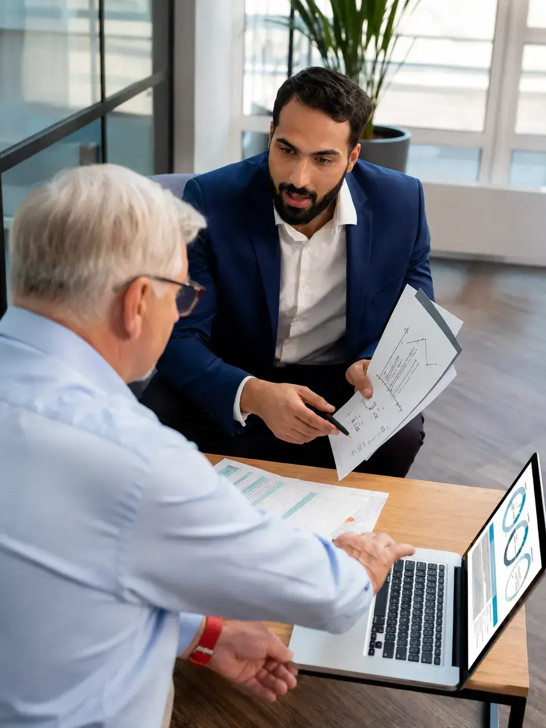 Financial advisor marketing services
